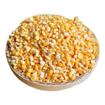 Northeast sticky yellow corn crumbs 25 years old, freshly ground from farmers