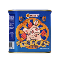 Linjiapuzi canned pork luncheon meat 340g*6 cans whole box instant dinner hot pot