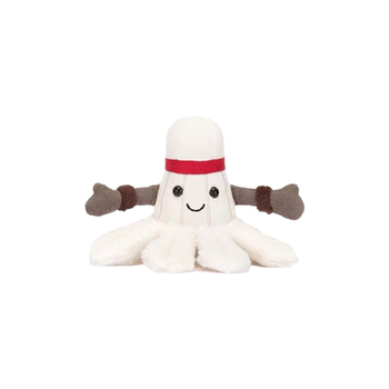 Badminton plush doll toy fun bag pendant