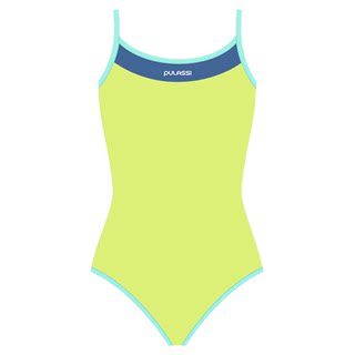 pulassi泳衣女款高级感2025新款泳装游泳馆专用连体游泳衣冰感绿