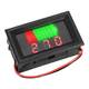 Electric vehicle power voltmeter display power meter