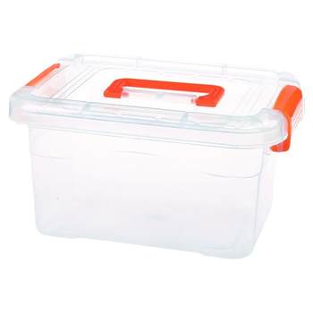Carrying box with cover, plastic box