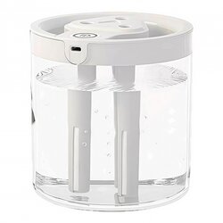 Humidifier for Home Use, Silent, for Bedroom, Three Spray Heads, Large Mist Volume, Office Desktop, Small Aroma Diffuser, Purification, Large Capacity