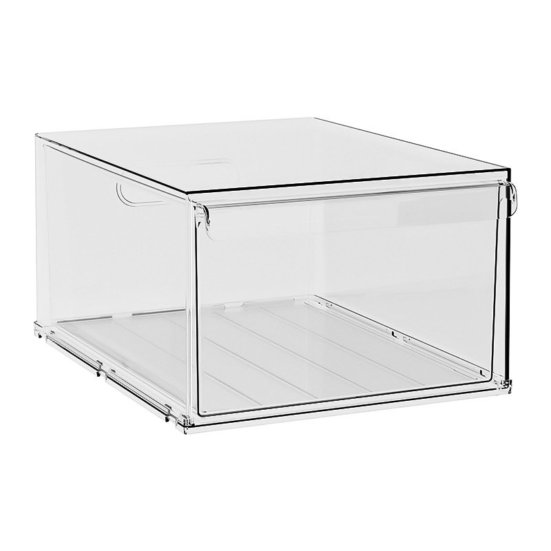 Yinghong drawer-type underwear storage box clothes wardrobe transparent plastic storage cabinet clothing with divided organizing box