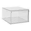 Yinghong drawer-type underwear storage box clothes wardrobe transparent plastic storage cabinet clothing with divided organizing box