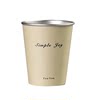 Huixin silver foil paper cups with customized logo, thickening and anti-scalding