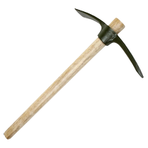 Hoe manganese steel cross pickaxe soil loosening artifact digging the ground and digging bamboo shoots multifunctional dual-use outdoor agricultural tools