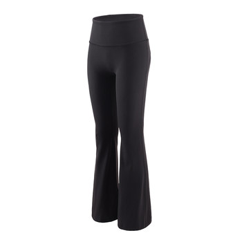 High elastic sports running tight fast-drying yoga flared pants