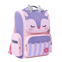2024 new girls schoolbag primary school students grades 1 2 3 to 6 ultra-light weight-reducing lightweight childrens backpack 1542