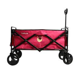 Mescal Disney Strawberry Bear cart camping cart outdoor foldable camping trailer ລໍ້ຍູ້ camping ຂະຫນາດນ້ອຍ