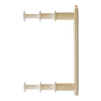Clothes hanger storage artifact retractable wall-mounted storage rack