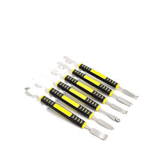 Metal crowbar 6-piece set mobile phone disassembly manganese steel repair tool flat arrow small rocker disassembly shell opening screen