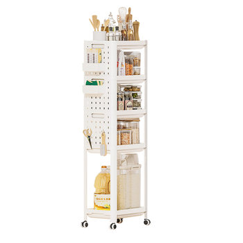 Kitchen clip rack ultra-narrow storage cabinet