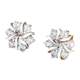 名尚家雪花耳钉2025年新款潮养耳洞耳环女小巧气质百搭时尚耳饰