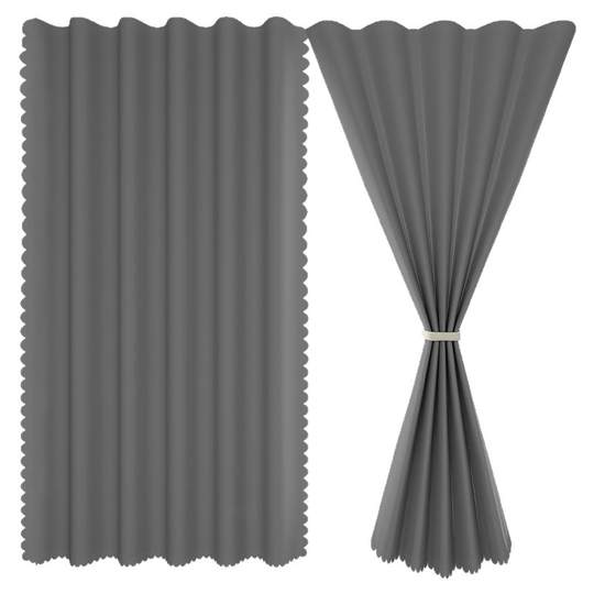 全遮光窗帘新款魔术贴免打孔安装卧室阳台窗户遮阳防晒简易遮光布