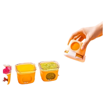 Panasonic Weibeibei baby food box glass baby sealed crisper box leak-proof portable can be steamed and frozen for storage