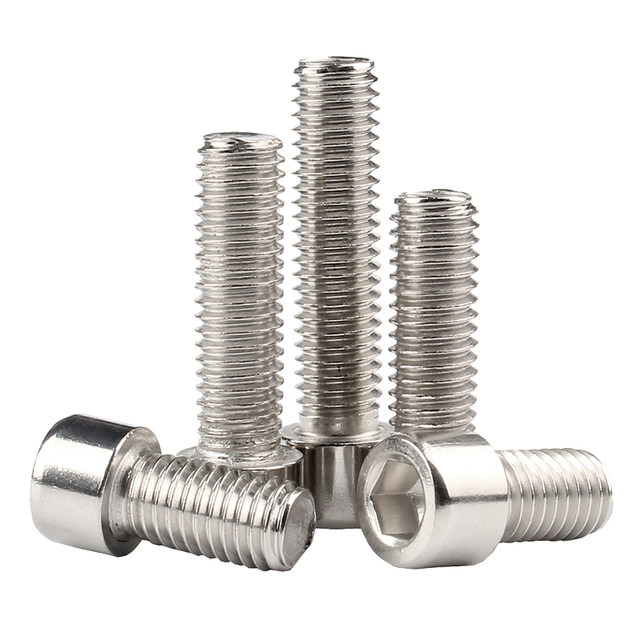 304 stainless steel cylindrical head hexagonal screw