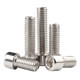 304 stainless steel cylindrical head hexagonal screw