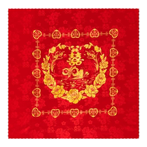 Wedding furoshiki bride wedding dress wedding accessories dowry items foreskin wedding supplies collection engagement celebration red wrapping cloth