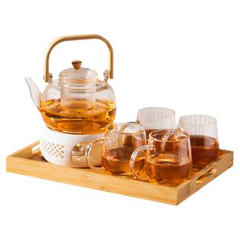 Jiangxu candle holder heating tea boiler