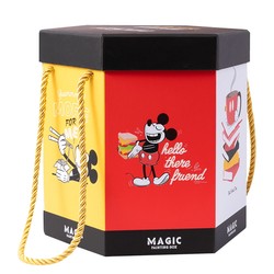 Disney Hexagonal Magic Box Children's Painting Tool Set Girls Art Supplies Children's Painting Pen Full Set Gift Box