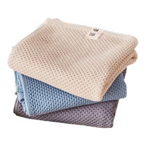 MUJI pillow towel pure cotton pair high-end pillow cushion cotton gauze single non-slip non-shedding towel
