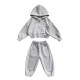Girls autumn sports suit fashionable children's clothing two-piece set