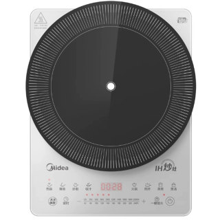 Midea's new ultra-thin induction cooker for home use with large panel