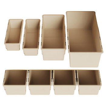 Retractable storage box