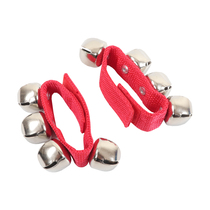 Wrist bell Orff waist bell musical instrument infant kindergarten children dance performance hand bell foot bell hand rattle early teaching aids