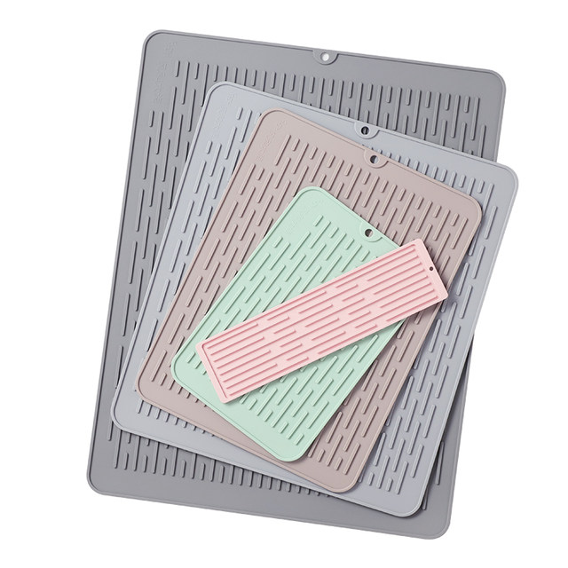 Drained heat-insulated silicone pad with a cumulative sales of 210,000 pieces