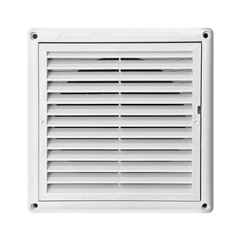 Square louver vent cover exhaust mask