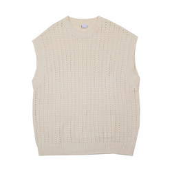 MRCYC knitted vest men's Korean style trendy loose round neck sleeveless vest college style versatile top vest