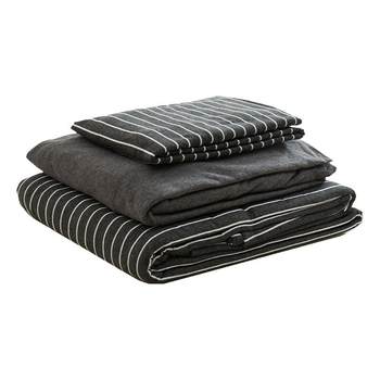 Full discount naked sleeping knitted simple style super soft three-piece set