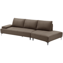 (Recommended by experts) 1162 Gujia Home Unbounded Sofa Italian style light luxury breathable Napa antibacterial leather sofa