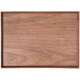 Black walnut rectangular Japanese tray