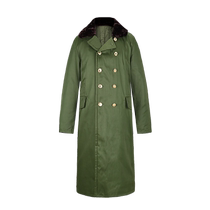 Military cotton coat mens winter new thickened cold-proof old style labor protection cotton coat long style old-fashioned Northeast large cotton coat