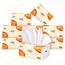 Grande capacité 480 feuilles de crampes de rondins 6 grands paquets de serviettes en papier Home napkins Papier de toilette Papier de toilette Baby Wipe