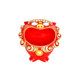 Lion three hundred resin storage ornaments cute office