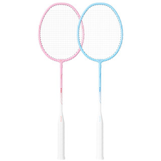 羽毛球拍正品旗舰店套装超轻全碳素纤维成人儿童耐打专业型单双拍