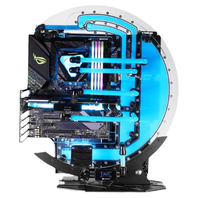 Barrowch round water-cooled chassis FBCES-PA