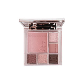 Zaobaren light-faced milk rose palette czel eyeshadow six-color comprehensive palette gradient blush eyeliner eyeliner R0