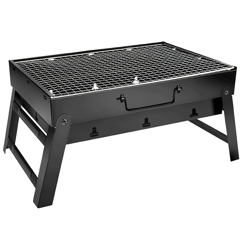 Household small mini portable outdoor barbecue grill