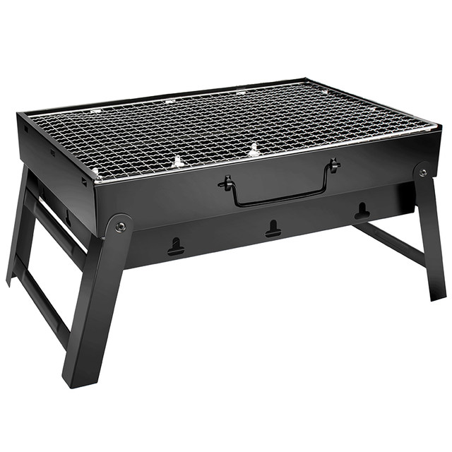 Household small mini portable outdoor barbecue grill