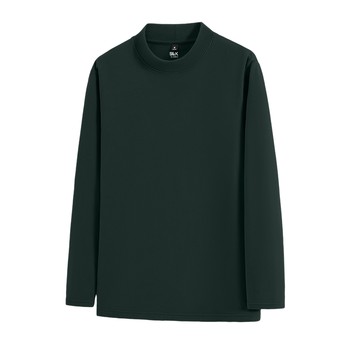 Baleno s&k dark green velvet german bottoming shirt for men winter