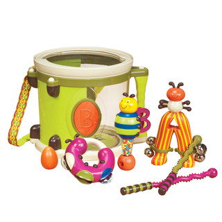 B.toys hits big drum instruments children's hand-pats drum beats drum beats drum beats drums toys 18 months