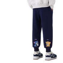 Cotton-to-boy pants 2024 new spring and autumn thin childrens sports pants casual loose long pants campus wee pants