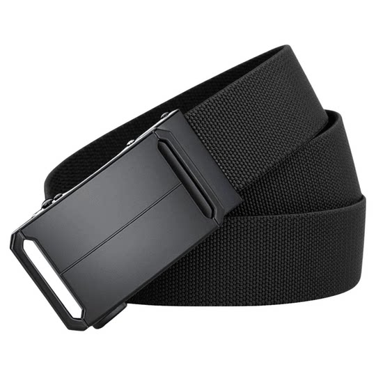 Men's belt elastic student military training belt breathable style