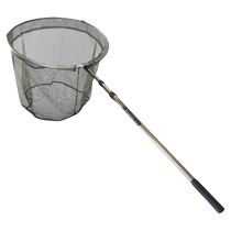 Fishing net aluminum alloy fishing net telescopic rod folding head net copying net fish copying net pocket fishing gear supplies