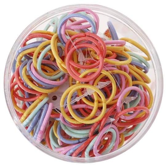 High elastic children's hair circles can be selected without wrapping hair